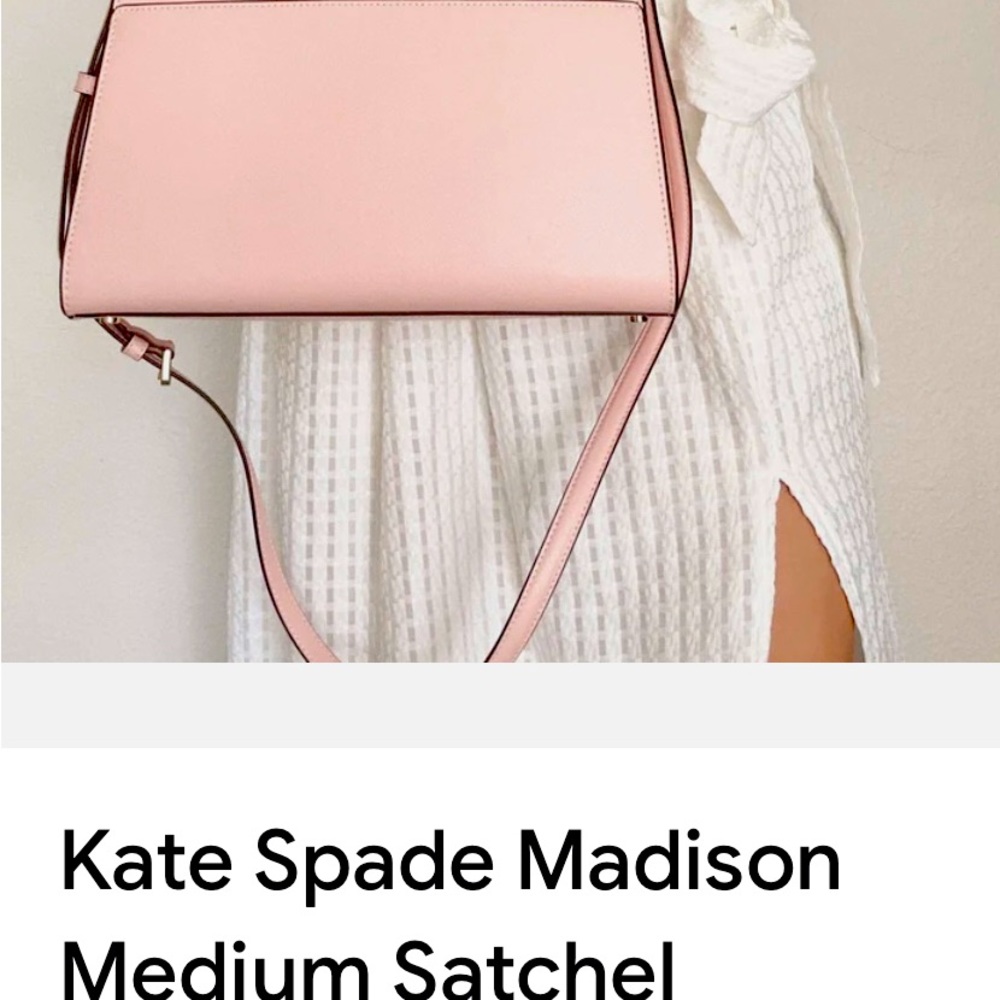 Kate Spade medium size satchel. Never used. Still in cloth storage bag
